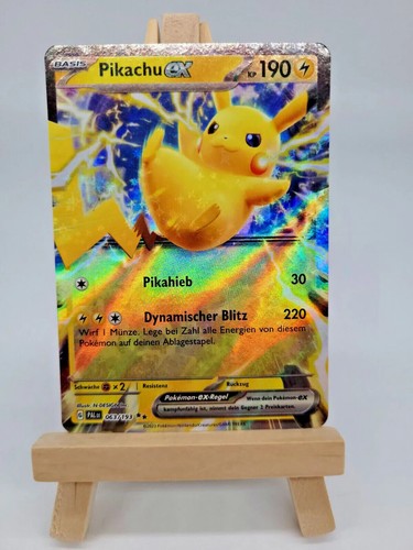 Pokemon karte pikachu ex - karte:,