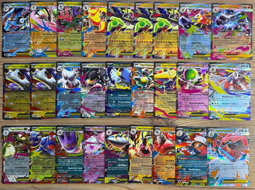 Pokemon mega karten - pokemon, ex