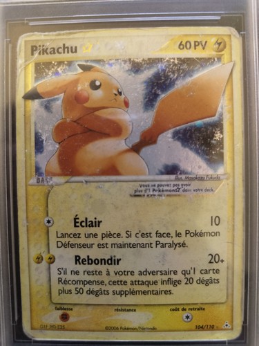 Pokemon karte pikachu - pokemon,