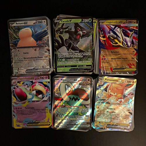 Pokemon karten mit - 50,