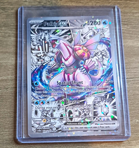 Palkia pokemon karte - ex,