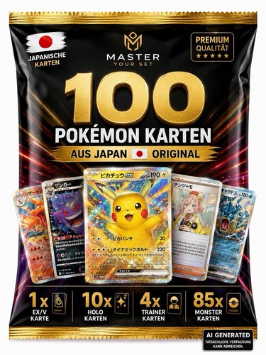 Pokémon 100 karten - pokémon,