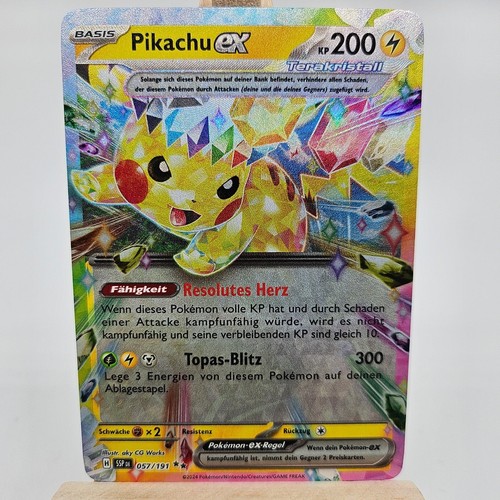 Pokemon karte pikachu ex - pokemon,