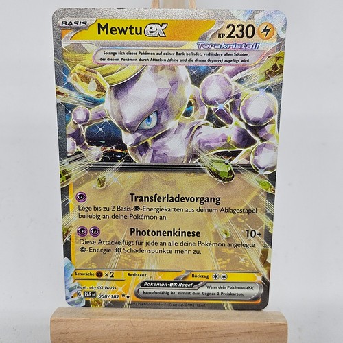 Pokemon karte mewtu 058 182 - karte,