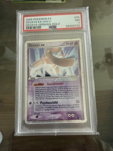 Deoxys holo 107 pokemon - deoxys,