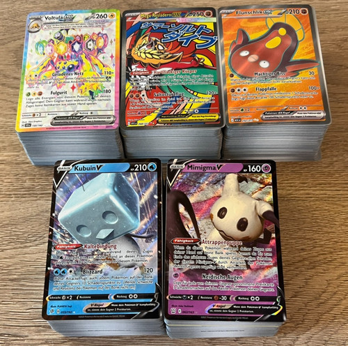 Pokemon karten sammlung 100 - karten,