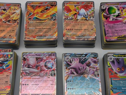 Pokemon karten 100 - karten, original