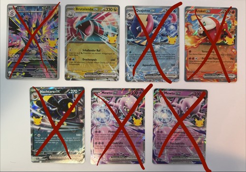 Pokémon jahre auswahl ex - pokémon, auswahl: