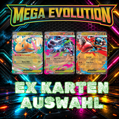 Pokemon karten auswahl mega - pokemon,