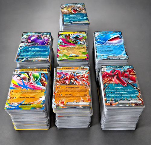 100 pokémon sammelkarten - 100,