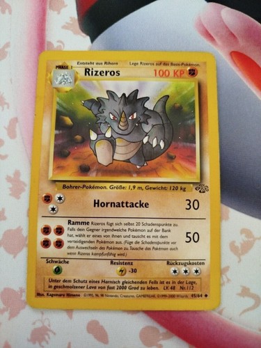 Pokemon sammelkarten dschungel - sammelkarten,