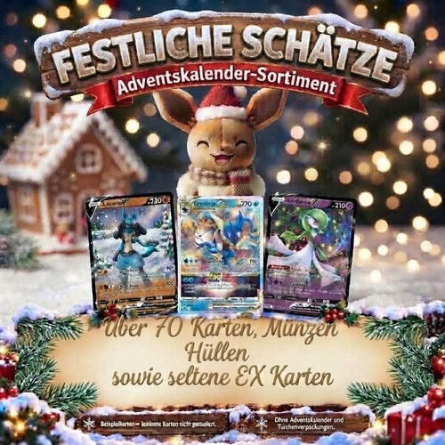 Pokemon karten adventskalender - pokemon,
