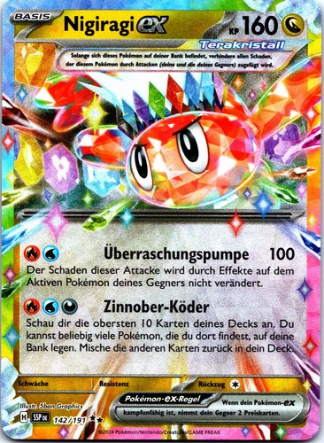 Nigiragi pokemon karte ssp - pokemon,