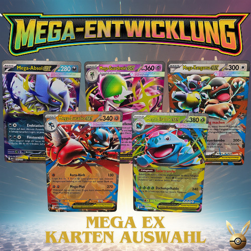 Pokemon karten mega auswahl - ex,