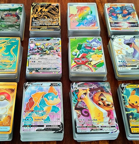 Pokemon karten sammlung - karten, 100