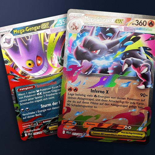Mega glurak gengar ex fatale - glurak,
