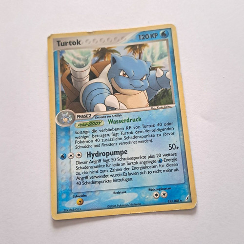 Pokémon tcg turtok rare - tcg, ex