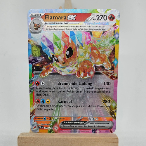 Pokemon karte flamara - karte, ex