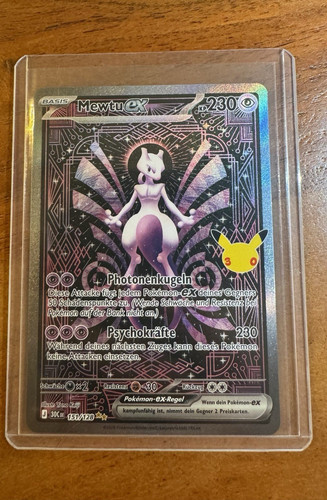 Pokémon tcg mewtu 151 - pokémon,