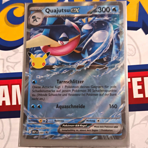 Tcg pokémon quajutsu - pokémon, ex