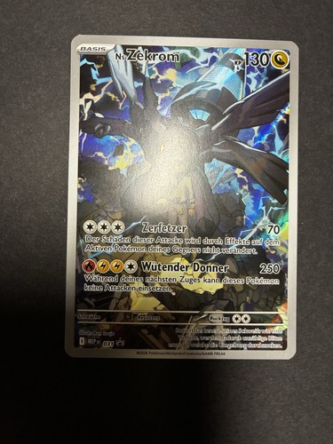 Pokémon karte zekrom promo - pokémon,
