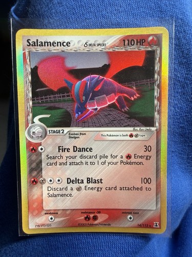 Pokemon karte salamence 113 - pokemon, 14/113